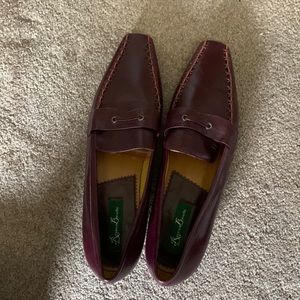 Women size 42 leather shoes never worn